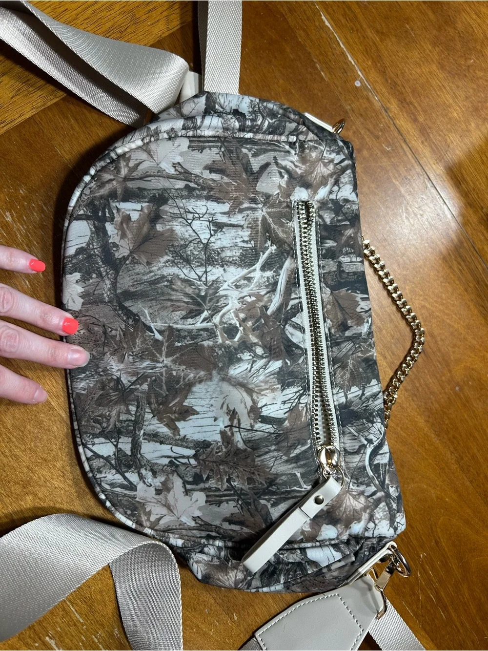 Cute camo crossbody